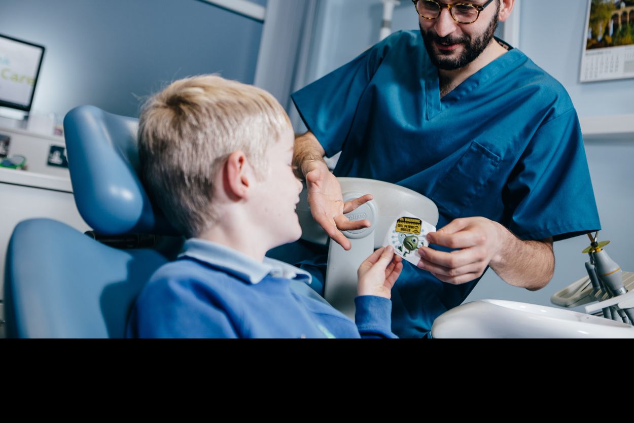 Children's dentist at Kingswood Parks Dental Clinic Hull